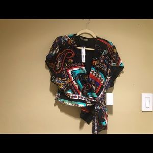 Alice Olivia top original $395 Large